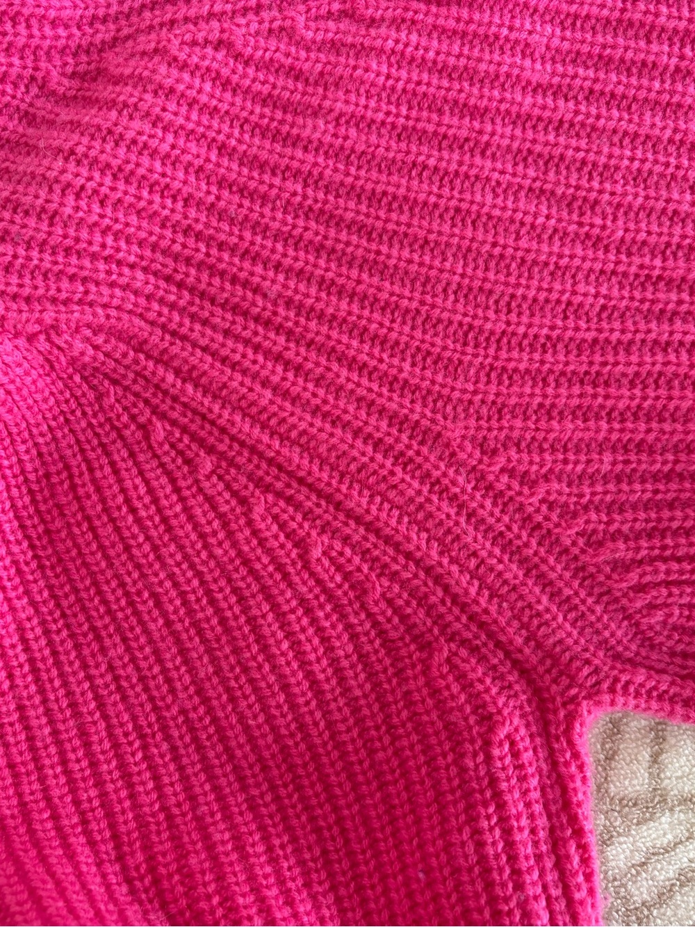 Celestina V-Neck LoveShackFancy sweater in Pink - Picture 6 of 6